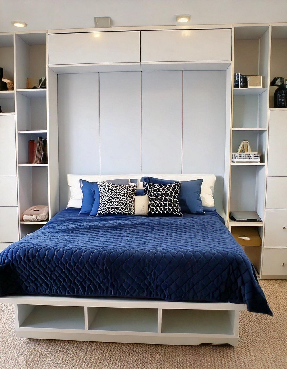 Murphy Bed with Surrounding Storage