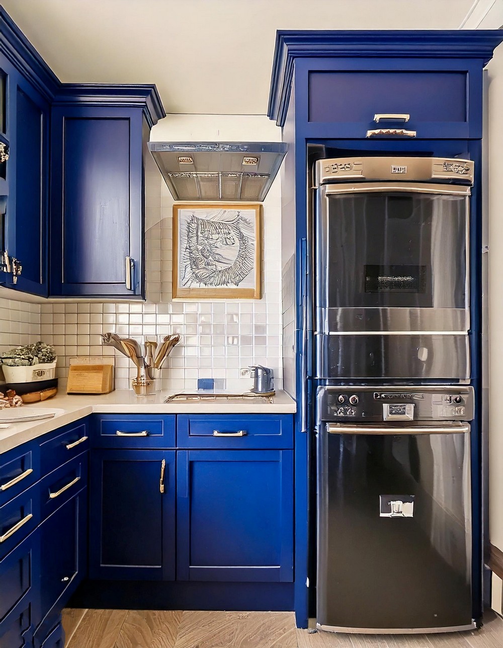 Nautical Navy Stack with Functional Elegance