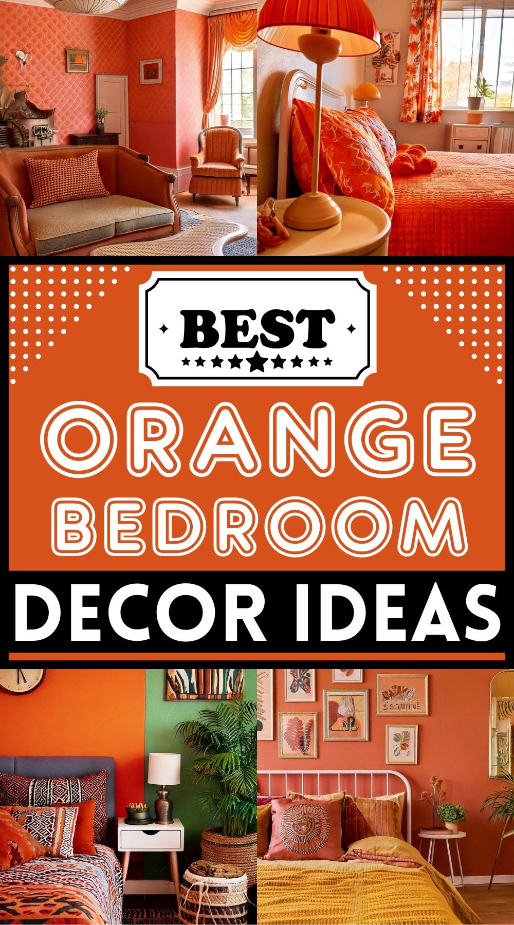 Orange Bedroom Ideas