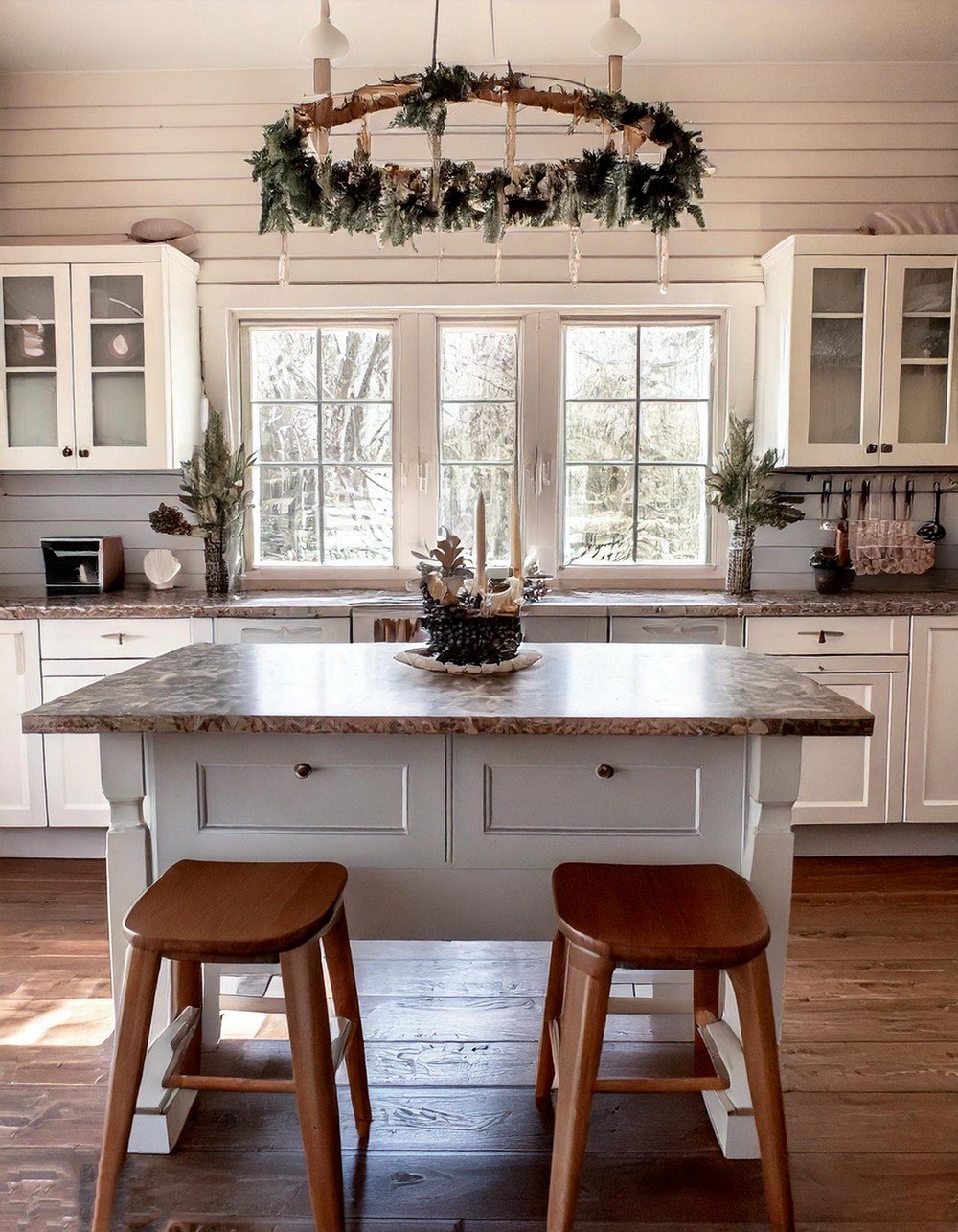 Seasonal Shiplap Serenity