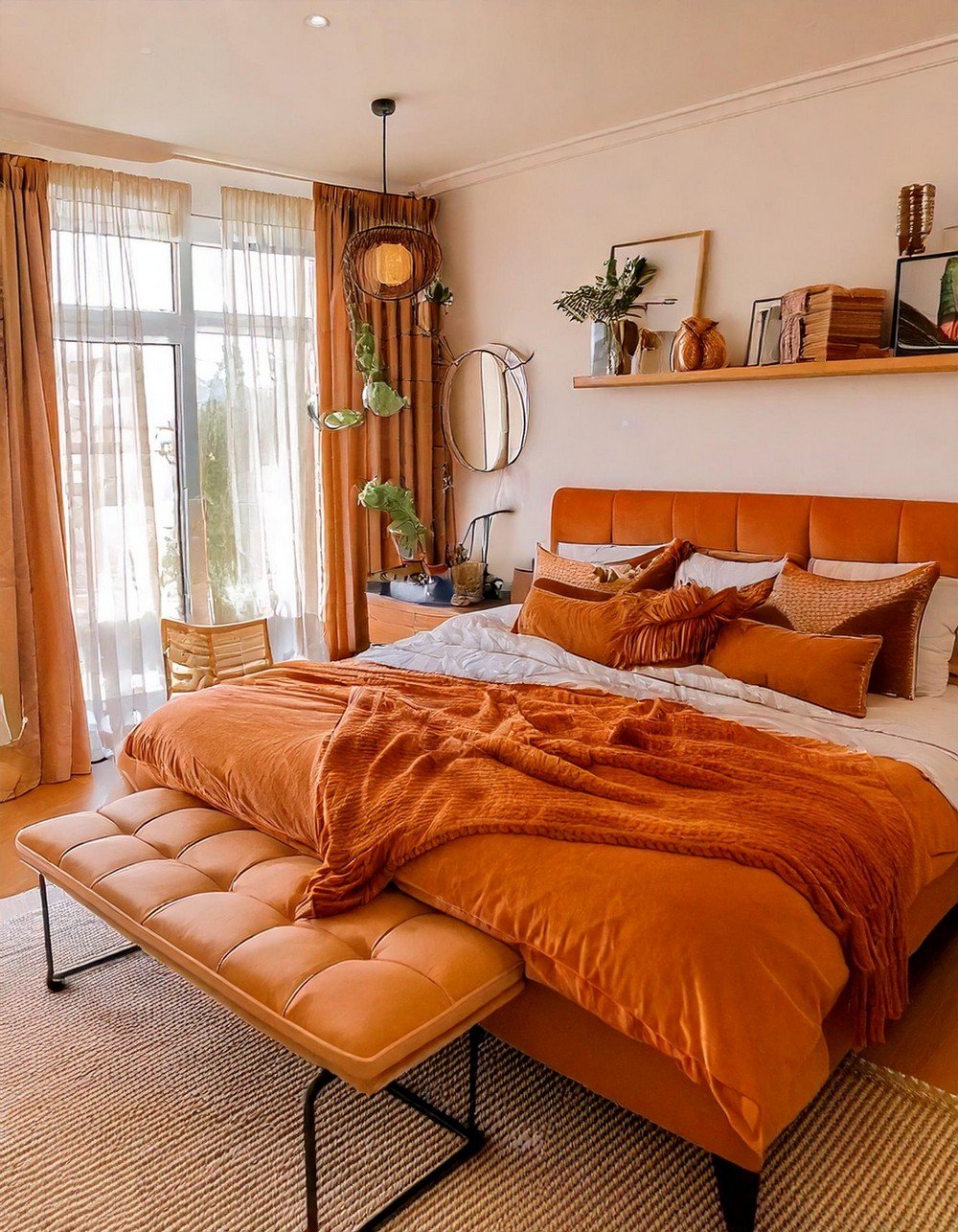 Terracotta Hues With Natural Accents