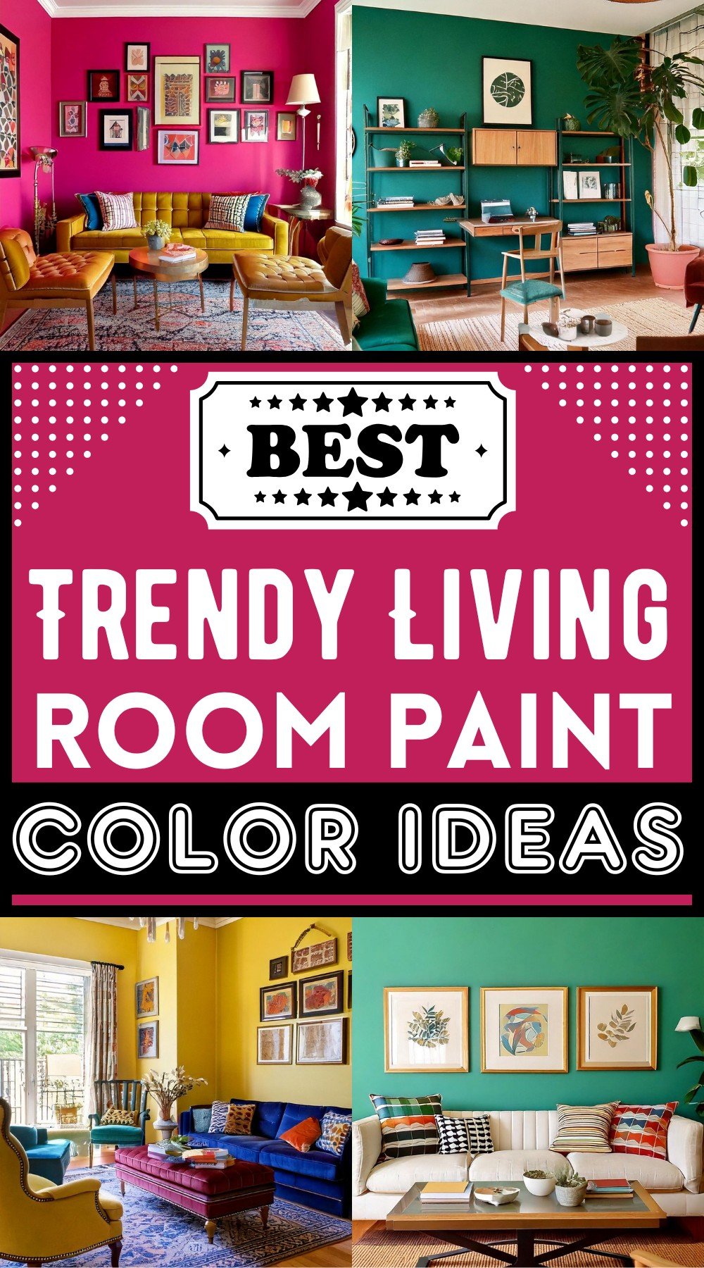 Trendy Living Room Paint Color Ideas