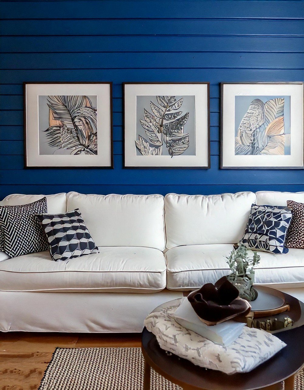 Try Blue Shiplap Panels